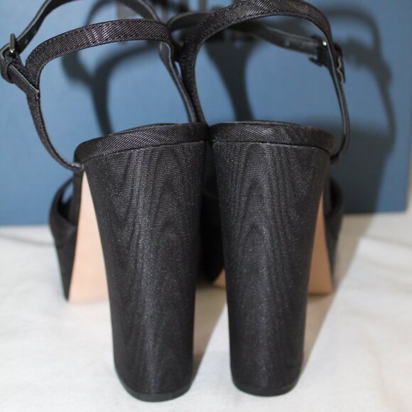 NWB Paige Chase Ankle Strap Peep Toe Platform Sandals Sandal 9 - Picture 6 of 6